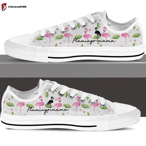 Flamingo Low Top Shoes Gift for Men Women Sneaker