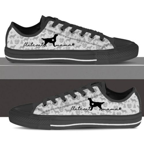 Flat Coated Retriever Low Top Sneaker