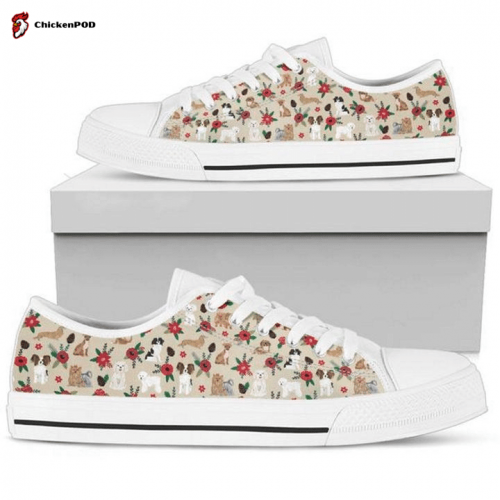 Flower Of Life Low Top Shoes Gift for Men Women