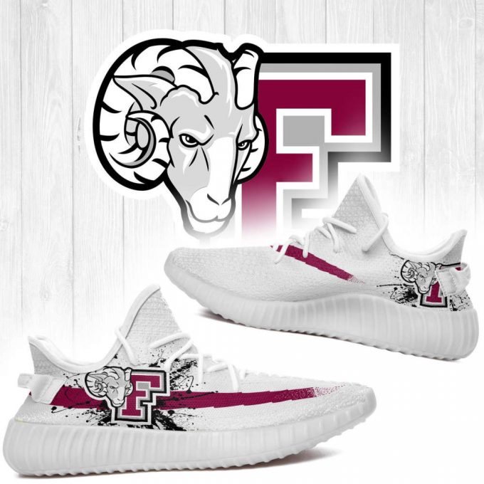 Fordham Rams Ncaa Yeezy Sneaker For Fans