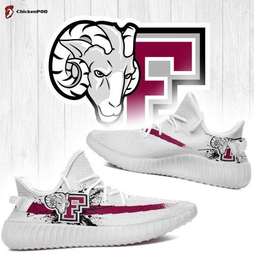 Fordham Rams NCAA Yeezy Sneaker For Fans