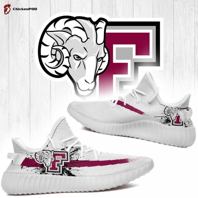 Fordham Rams Ncaa Yeezy Sneaker For Fans