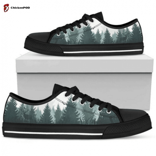 Floral Sloth Low Top Shoes Gift for Men Women