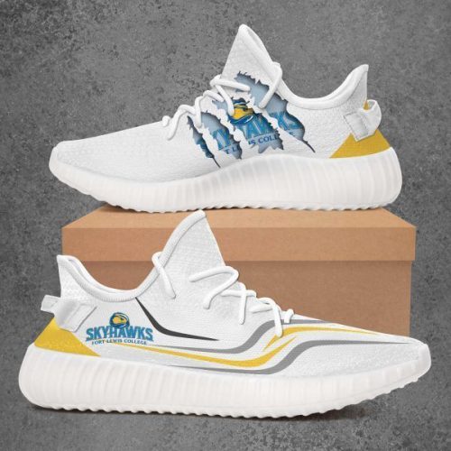 Fort Lewis College Skyhawks NCAA Yeezy Sneaker For Fans