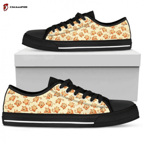 Bright Mandala Low Top Shoes Gift for Men Women