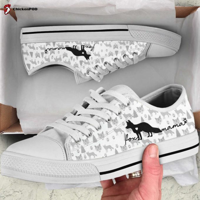 Fox Low Top Shoes Gift For Men Women