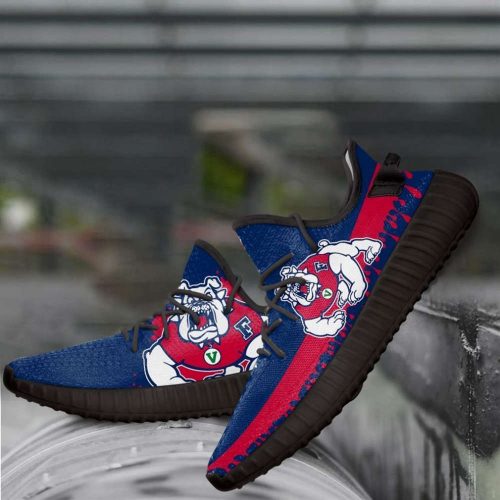 Fresno State Bulldogs NCAA Yeezy Sneaker For Fans