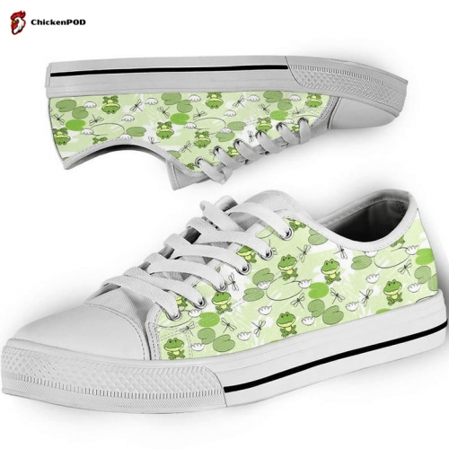 Frog Low Top Shoes Gift for Men Women