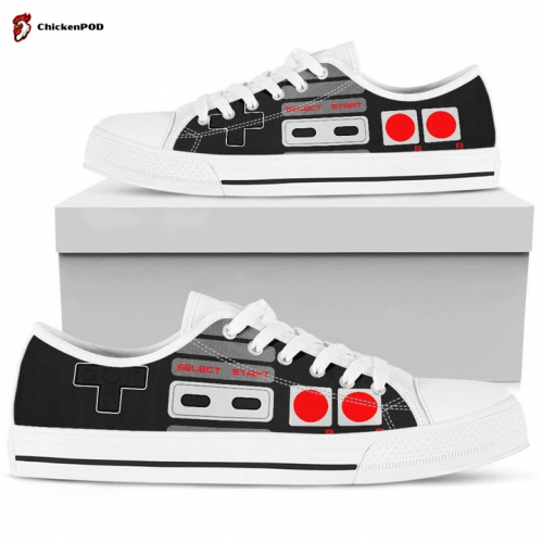 Game Lovers Low Top Shoes Gift for Men Women