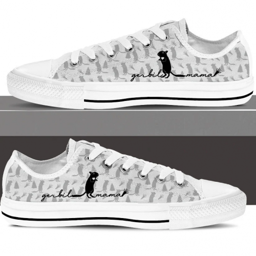 Gerbil Mama Low Top Shoes Gift for Men Women