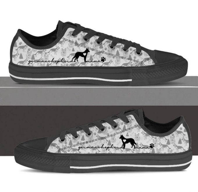 German Shepherd Low Top Shoes Gift For Men Women Sneaker