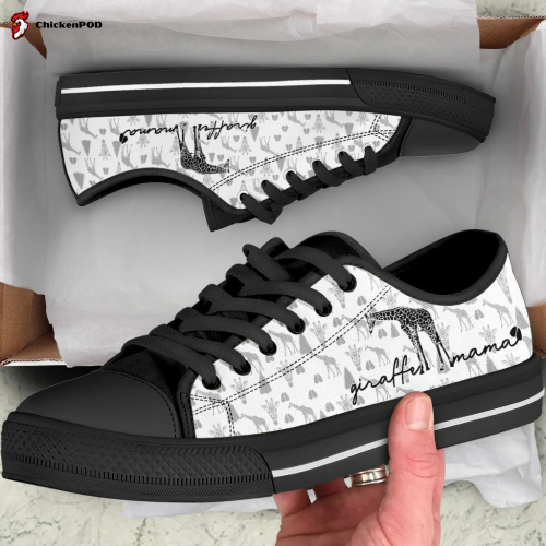 Giraffe Low Top Shoes Gift for Men Women Sneaker