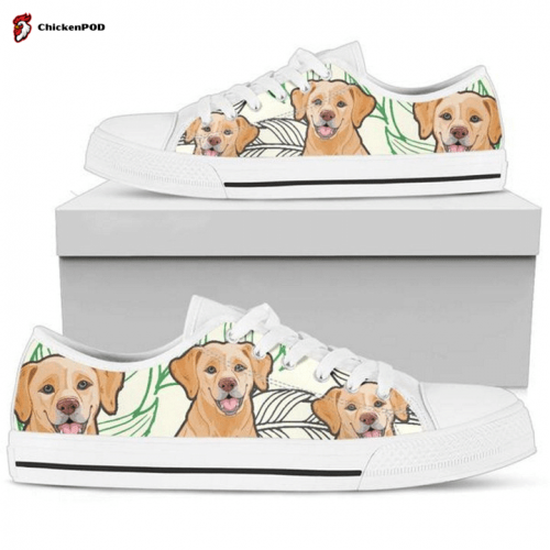 Golden Retriever Low Top Shoes Gift for Men Women