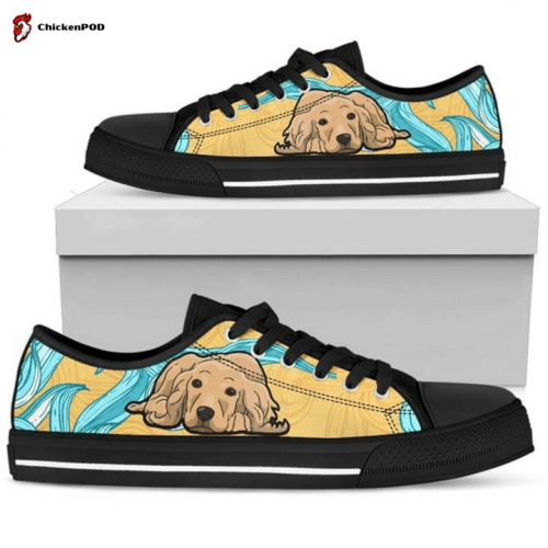 Golden Retriever Low Top Shoes Gift for Men Women