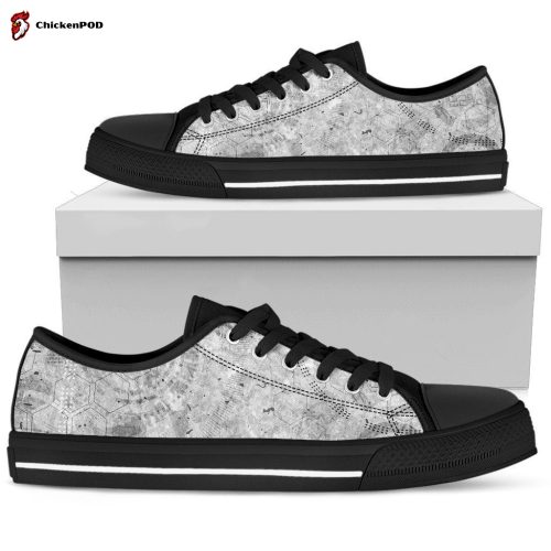 Grey Women’s Low Top Shoes