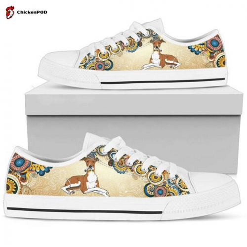 Greyhound Low Top Shoes Gift for Men Women