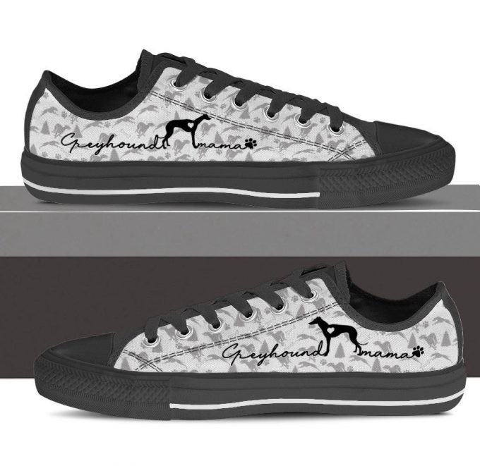 Greyhound Low Top Shoes Gift For Men Women Sneaker