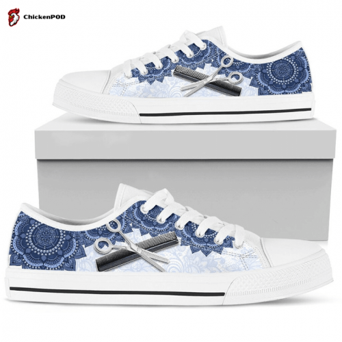 Hawaiian floral Low Top Shoes Gift for Men Women