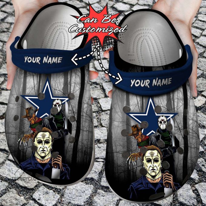 Halloween Unisex Clogs – Personalized Dcowboys Horror Movie Clog Shoes