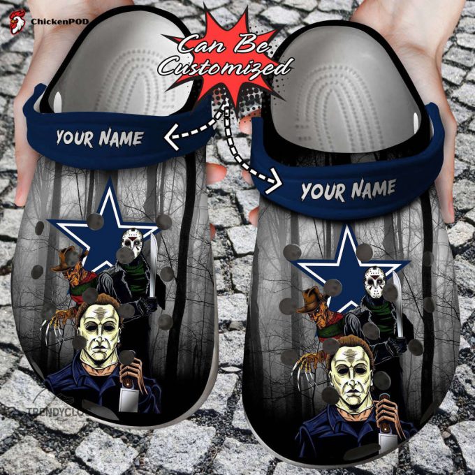 Halloween Unisex Clogs – Personalized Dcowboys Horror Movie Clog Shoes