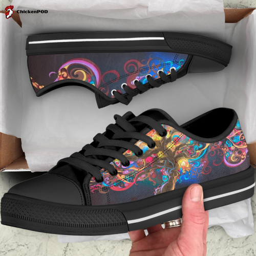 Hippie Passion Low Top Shoes Gift for Men Women