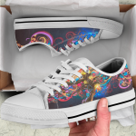 Hippie Passion Low Top Shoes Gift for Men Women