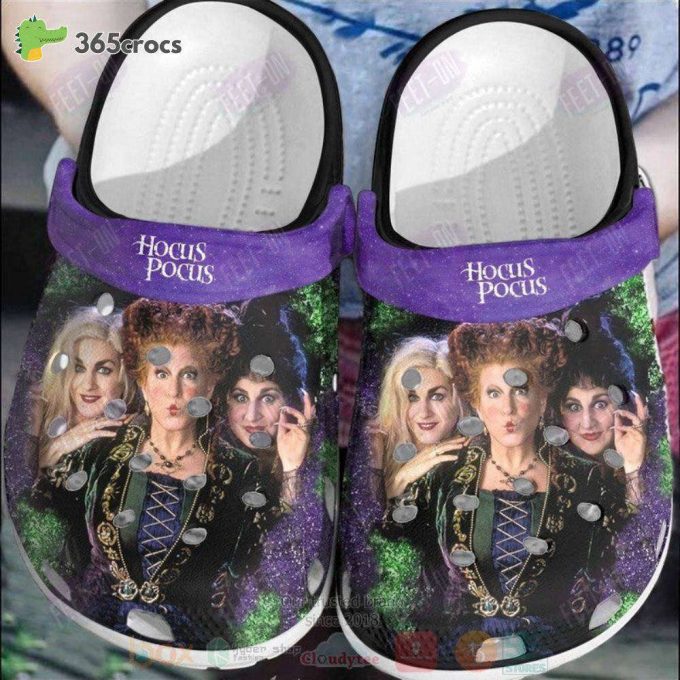 Hocus Pocus Purple Unisex Clogs Clog Shoes