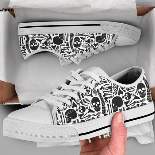 Irish Dance Girls Pattern Low Top Shoes Gift for Men Women