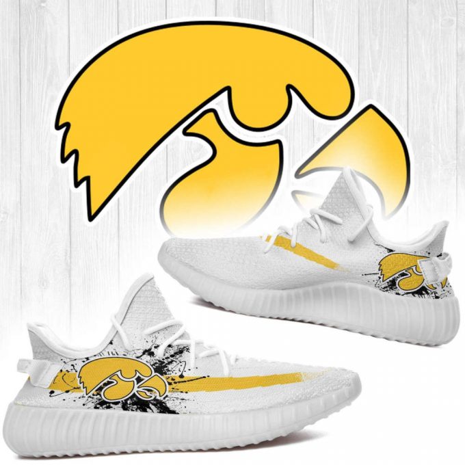 Iowa Hawkeyes Ncaa Yeezy Sneaker For Fans