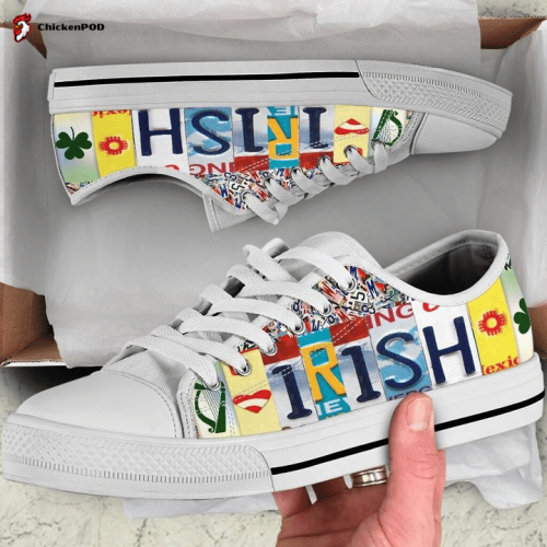 Irish Live Love Pride License Low Top Shoes Gift for Men Women