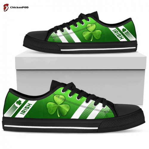 Irish Striped Low Top Shoes Gift for Men Women