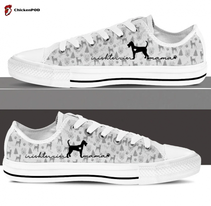 Irish Terrier Low Top Shoes Gift For Men Women