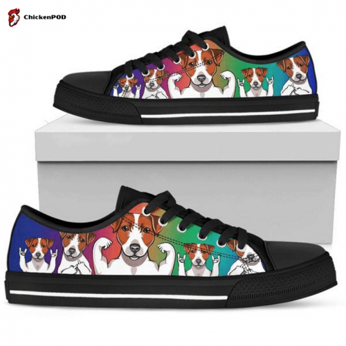 Jack Russell Low Top Shoes Gift for Men Women