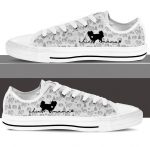 Japanese Chin Low Top Shoes Gift for Men Women Sneaker