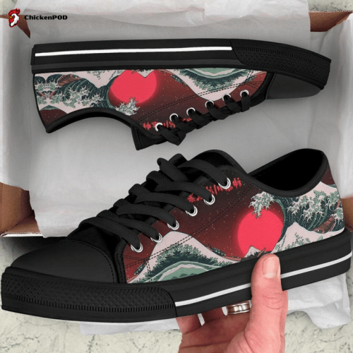 Kitten Pattern Low Top Shoes Gift for Men Women