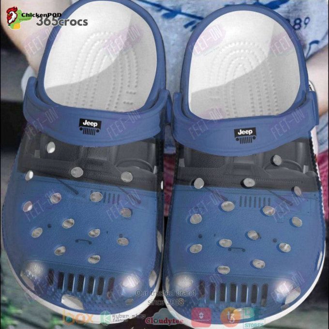 Jeep Blue Unisex Clogs Clog Shoes