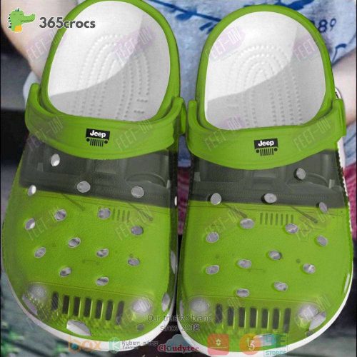 Jeep Green Unisex Clogs Clog Shoes