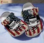 Jeep Life Usa Flag Unisex Clogs  Clog Fashion Style For Women Men, Adults Kids Unisex Clogs