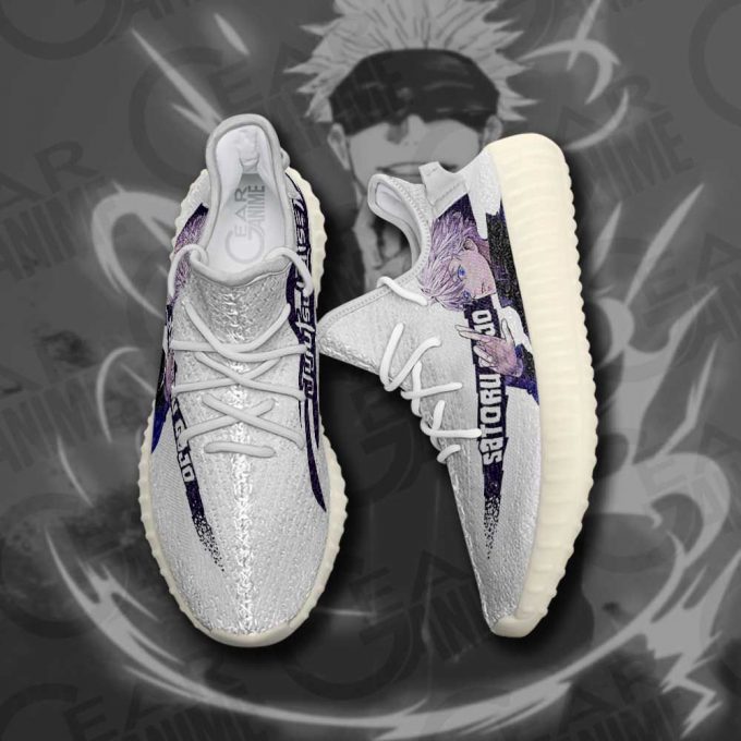 Jujutsu Kaisen Shoes Satoru Gojo Custom Anime Yeezy Sneaker For Men Women Fans