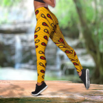 Juneteenth Fan Gifts Africa Combo Legging + Tank Top SN