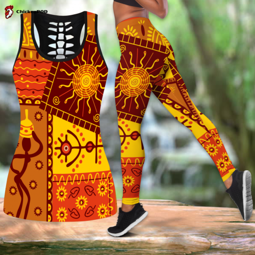 Fan Gifts Love Black Queen African Culture Legging & Tank top ML