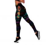 Juneteenth Fan Gifts African Women Combo Legging + Tank Top