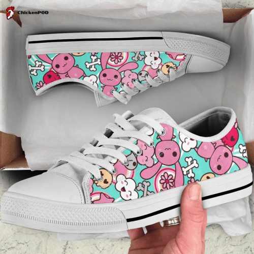 Kitten Pattern Low Top Shoes Gift for Men Women