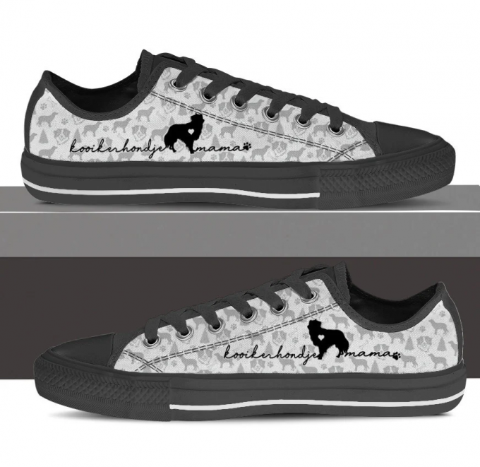 Kooikerhondje Low Top Shoes Gift For Men Women Sneaker