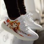 Kyojuro Rengoku Shoes Demon Slayer Custom Anime Yeezy Sneaker For Fans