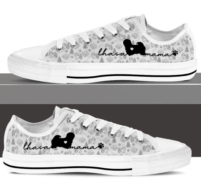 Lhasa Apso Low Top Shoes Gift For Men Women Sneaker