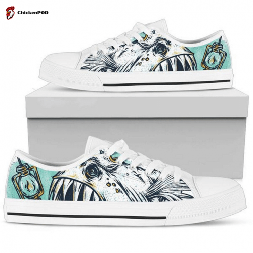 Light Green Teal Aloha Flowers Floral Low Top Shoes Gift for Men Women