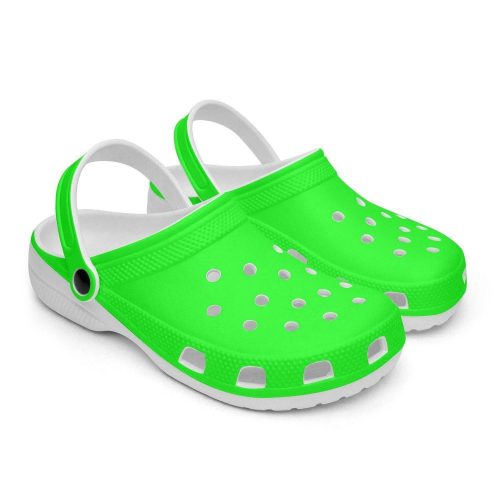 Lime Green Unisex Clogs