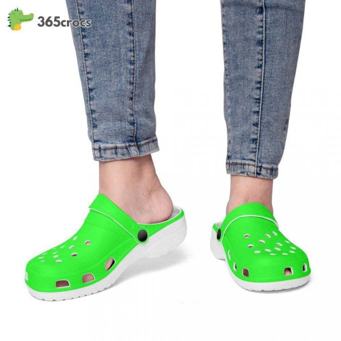 Lime Green Unisex Clogs Clog Shoes