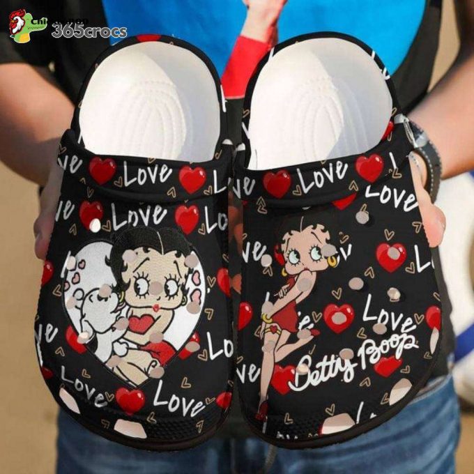 Love Betty Boop Unisex Clogs Clog Shoes